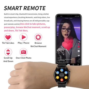 Wearpai NFC SmartWatch HW28 Pametno Gledati Moške Bluetooth Klic Brezžični Polnilnik Glasovni Pomočnik Šport Za Android iOS Za Android 5