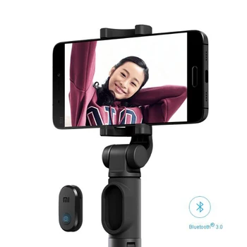 Xiaomi Zložljivo Stojalo Monopod Selfie Palico Bluetooth, združljiva Z Brezžičnim Gumb Zaklopa Selfie Palico Za iOS/Android 4
