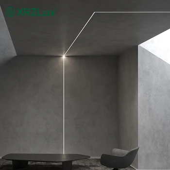 XRZLux 1-10pcs 1m Led Linearni Bar Luči 10W Vgrajeni Aluminijasti Profil Nevidno Nitko Reflektivni Osvetlitev Stropa Kotu Razsvetljavo