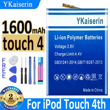 YKaiserin Baterije Dotik 4 5 6 za IPod Touch 4. Touch4 4 Generation4 4g 616-0553 /LIS1458APPC /th 5 5 g 616-0621/6 6 6 g A1641