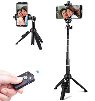 YUNTENG 9928 Zložljive Selfie Palico Brezžičnega Bluetooth Remote Podaljša Selfie Palico Monopod Nastavek za Telefon Stojalo Držalo za Montažo