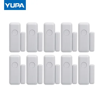 YUPA 433mhz Brezžični Okno Vrata Magnet Alarm Senzor za Vrata Detektor Za Smart Home Security System