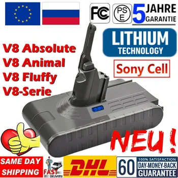 Za 21,6 V Akku für Dyson V8 Originalno Absolutno Živali Skupaj SV10 Staubsauger für Sony sesalnik Baterija za ponovno polnjenje
