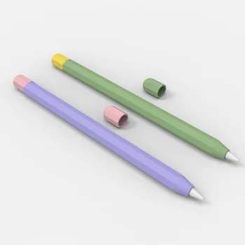Za Funda Apple Svinčnik 1 2 Primera Duotone Mehki Silikonski Zaščitni Pokrov, 1. 2. Generacije iPad Svinčnik Kože Za Apple Svinčnik 4