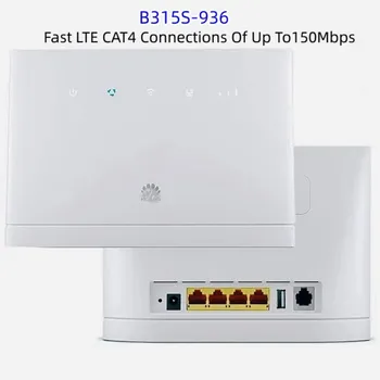 Za Huawei 150Mbps B315S-936 Trojno Omrežja 4G LTE LAN RJ11 Port Širokopasovnih Dual-Namen Gigabit CPE Vse-Netcom Brezžični Usmerjevalnik