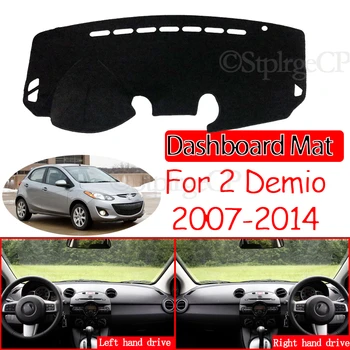 za Mazda 2 Demio 2007~2014 DE Anti-Slip Mat nadzorna plošča Pokrov Pad Dežnik Dashmat Preprogo Pribor Mazda2 2008 2009 2010 2013