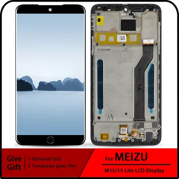 Za MEIZU M15 zaslon LCD+Touch screen računalnike Za Meizu 15 lite M871H.Opomba: se Ne uporablja za Meizu 15