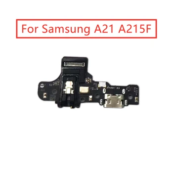 za Samsung Galaxy A21 A215F Polnilnik USB Vrata Dock Priključek, PCB Board Traku Flex Kabel zaslon telefona popravila rezervnih delov