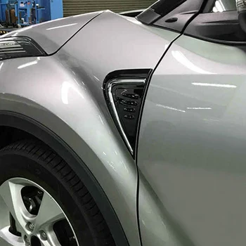 Za Toyota C-HR CHR 2016-2022 Barvita Zunanjost Sprednji Strani Fender Vent Nalepko Emblem Kritje Trim Avto Styling