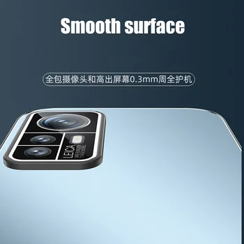 Za Xiaomi 12T Pro Primeru Luksuzni Kovinski Shockproof Primeru Telefon Za Mi 12T Pro 12 T Fotoaparata Pokrov Funda Redmi K50 Ultra Primeru 2
