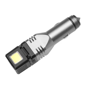 ZK20 LED Svetilka MINI Avto Obračuna Svetilka baterijska Svetilka Močna Svetilka Vgrajen Li-ionska Baterija Avto Vtičnico Cigaretnega Vžigalnika Svetlobe 3