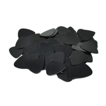 Čisto Črno Kitaro Izbirčen Solid Black Prazno Celuloidnih Kitaro Izbirčen Izbrane Debeline Merilnik 0.46 MM/0.71 MM/0.96 MM 200pcs/veliko
