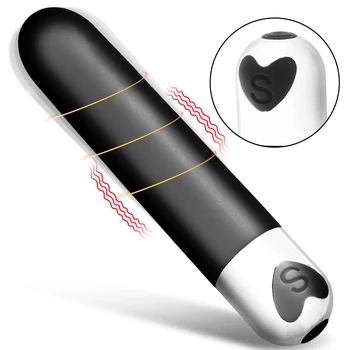 Ženskega spola igrače, realističen penis vibrator erotično G-spot čarobno 10 Hitrosti Bullet Vibrator Stimulator Klitorisa Ženski Masturbator Igrača